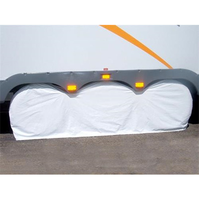 Tire Covers - ADCO - Triple Axle - 27" To 29" - 1 Per Pack - White
