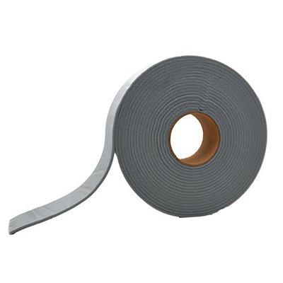 Foam Tape - AP Products 018-3161530 Foam Tape With Adhesive 1-1/2" x 3/16" x 30' - Grey