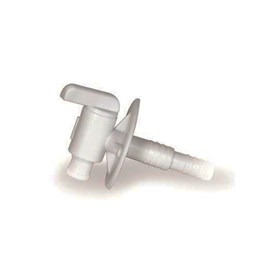 Holding Tank Fittings - Camco Holding Tank Drain Valve - Dual Size Barb Connection