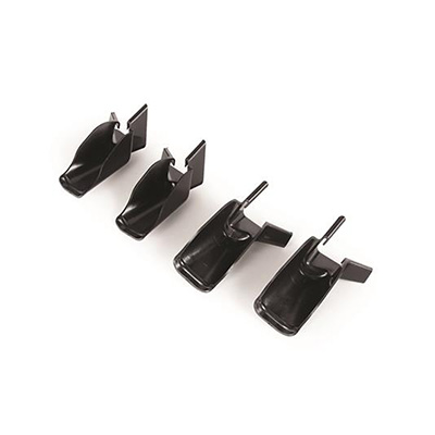 RV Gutter Spout Extensions - Camco - 4 Per Pack - Black