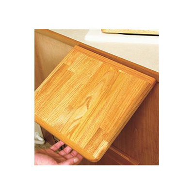 RV Countertop Extension - Camco 43421 Oak Accents Extension With Hardware 12" x 13.5"