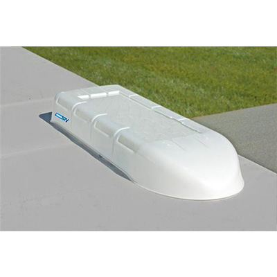 RV Refrigerator Roof Vent Cap - Camco 42160 Vent Cap Fits Dometic/Norcold Fridge - White