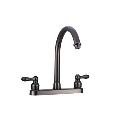 RV Kitchen Sink Faucet - Dura Faucet DF-PK340L-VB Faucet With High-Rise Spout - Venetian Bronze
