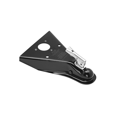 Trailer Tongue A-Frame Coupler - Fulton 50-Degree Coupler With FAS-LOK Latch  - 2-Inch Ball
