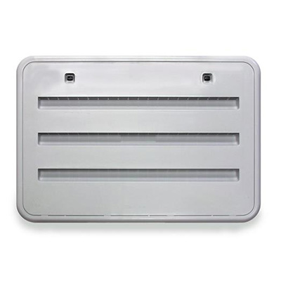 RV Refrigerator Sidewall Vents - Norcold 621156PW Large Vent Access Door - White