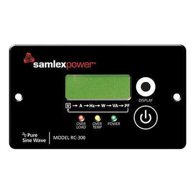 Power Inverter Remote Control - Samlex America RC-300 Solar Includes 25' Cable
