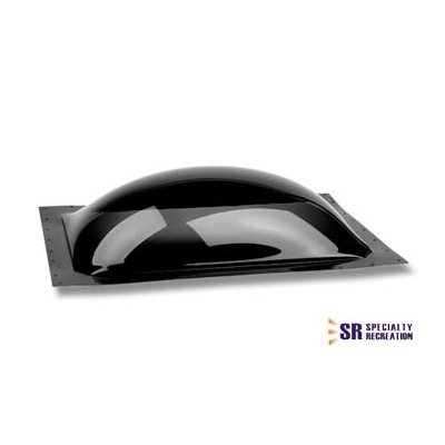 Skylights - Specialty Recreation - Exterior - 25.5" x 17.5" x 5" With Flange - Smoke