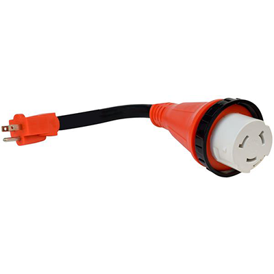 Power Cord Adapter - Mighty Cord - 15A-M To 50A-F - 12