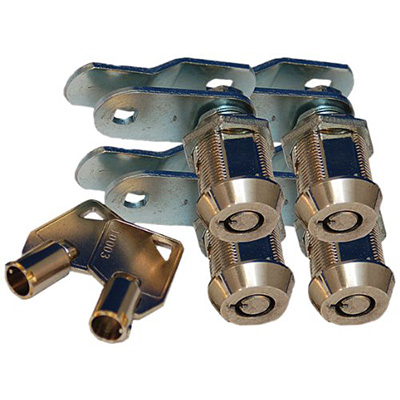 RV Compartment Door Lock Cylinders - Prime Products 18-3329 Ace Keys 1-1/8" - 4 Pack