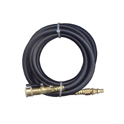 Propane Grill Hose - Fairview Fittings 14C180QDCQDN Quick Connects & ON/OFF Lever 10'